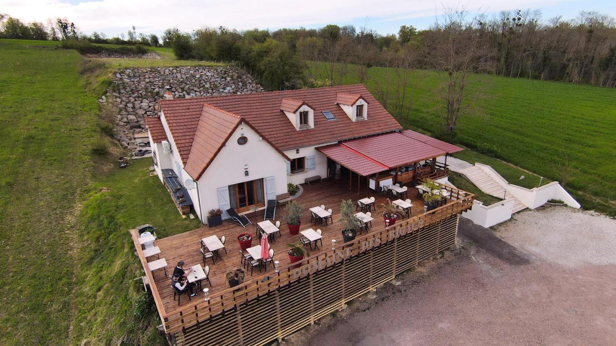 Ferienwohnung Domaine Des Rigaud Garchizy Exterior foto